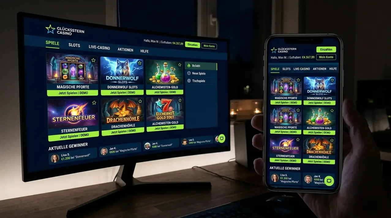 HollyWin Mobile Casino – Voller Spielspaß auf Smartphone & Tablet